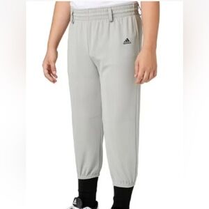 Adidas Kids Gray Baseball Pants